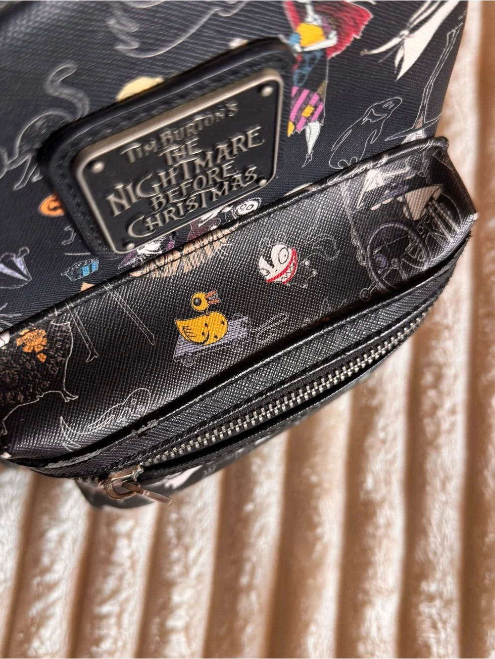 Loungefly NBC Black Mini Backpack
